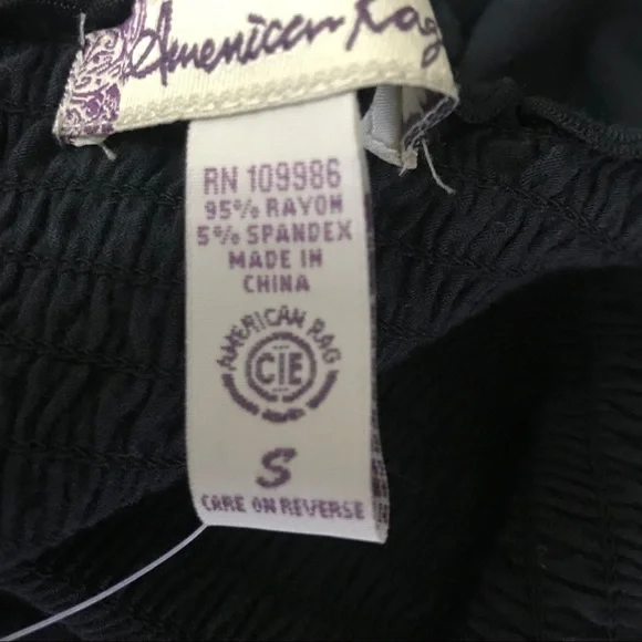 American Rag Black Halter Dress - Picture 2 of 7